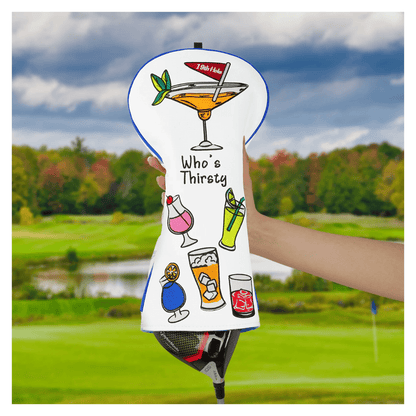 WHITE 19 HOLE DRIVER GOLF HEAD COVER - Funky HeadcoversWHITE 19 HOLE DRIVER GOLF HEAD COVERFunky HeadcoversFunky Headcovers6012728WHITE 19 HOLE DRIVER GOLF HEAD COVER