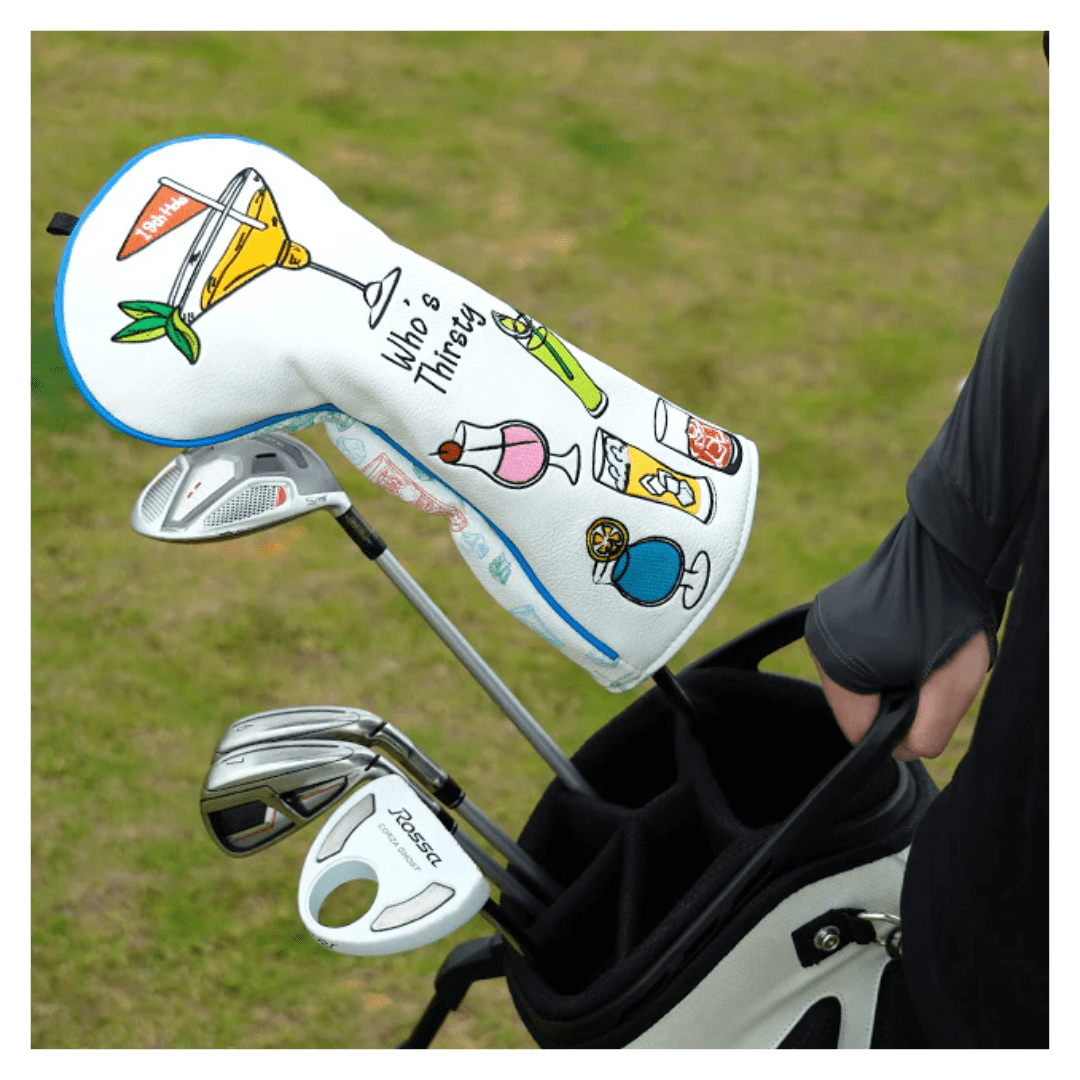 WHITE 19 HOLE DRIVER GOLF HEAD COVER - Funky HeadcoversWHITE 19 HOLE DRIVER GOLF HEAD COVERFunky HeadcoversFunky Headcovers6012728WHITE 19 HOLE DRIVER GOLF HEAD COVER