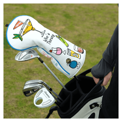 WHITE 19 HOLE DRIVER GOLF HEAD COVER - Funky HeadcoversWHITE 19 HOLE DRIVER GOLF HEAD COVERFunky HeadcoversFunky Headcovers6012728WHITE 19 HOLE DRIVER GOLF HEAD COVER