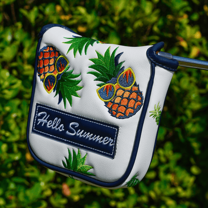 WHITE EYEGLASS&PINEAPPLE PUTTER HEAD COVER - Funky HeadcoversWHITE EYEGLASS&PINEAPPLE PUTTER HEAD COVERFunky HeadcoversFunky HeadcoversB6011461WHITE EYEGLASS&PINEAPPLE PUTTER HEAD COVER