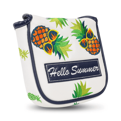 WHITE EYEGLASS&PINEAPPLE PUTTER HEAD COVER - Funky HeadcoversWHITE EYEGLASS&PINEAPPLE PUTTER HEAD COVERFunky HeadcoversFunky HeadcoversB6011461WHITE EYEGLASS&PINEAPPLE PUTTER HEAD COVER
