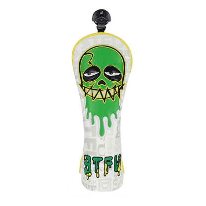 WHITE GREEN SKULL EMBROIDERED GOLF HEAD COVER SET WITH IRON SUCTION - Funky HeadcoversWHITE GREEN SKULL EMBROIDERED GOLF HEAD COVER SET WITH IRON SUCTIONFunky HeadcoversFunky Headcovers6010331DRIVERWHITE GREEN SKULL EMBROIDERED GOLF HEAD COVER SET WITH IRON SUCTION