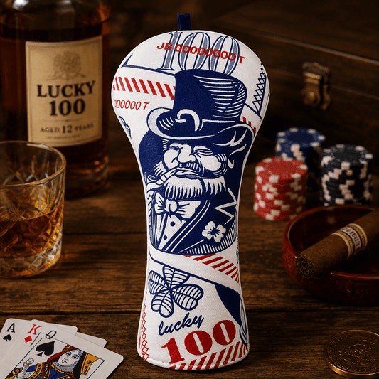 WHITE LUCKY COIN GOLF HEADCOVER - Funky HeadcoversWHITE LUCKY COIN GOLF HEADCOVERFunky HeadcoversFunky Headcovers6010643FAIRWAYWHITE LUCKY COIN GOLF HEADCOVER