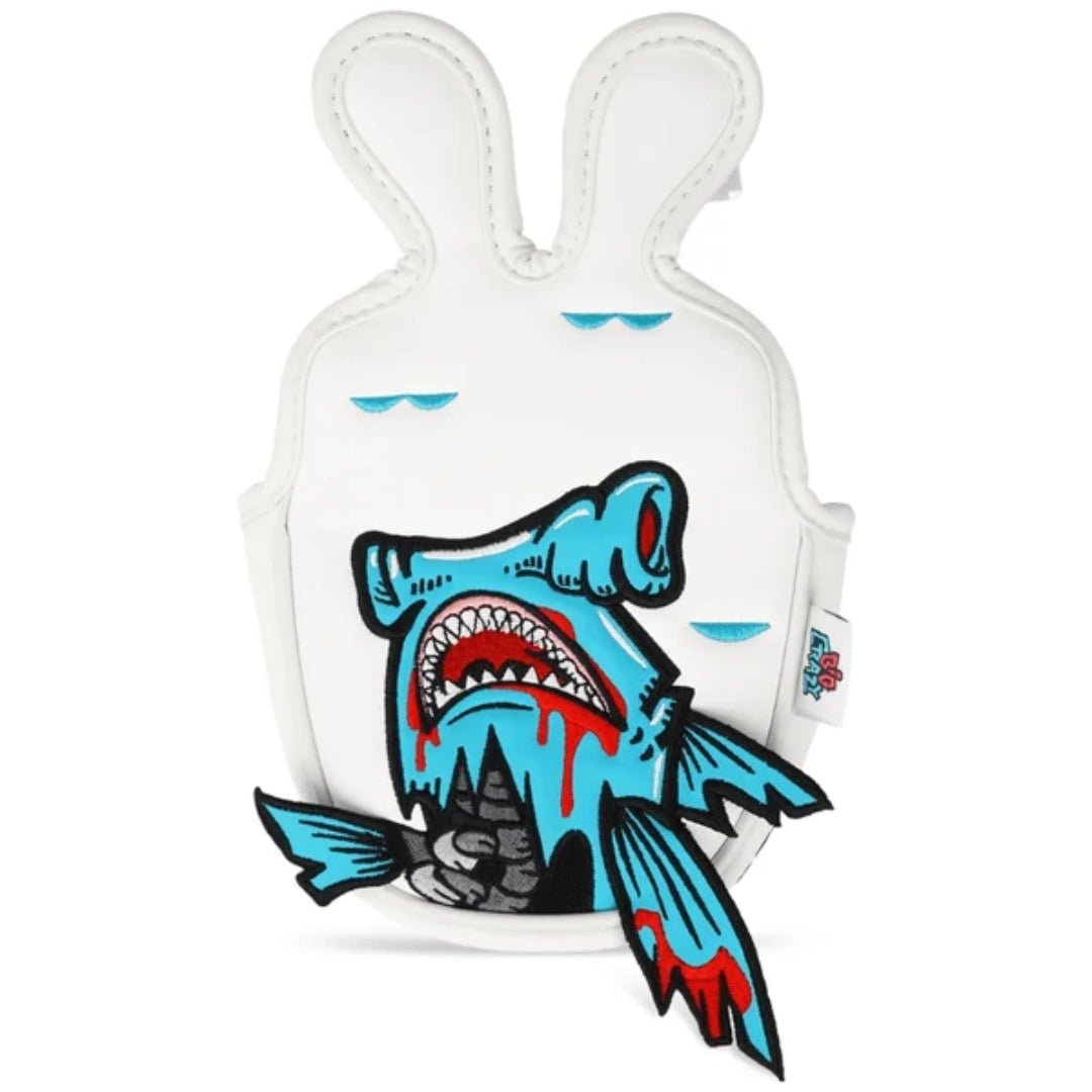 WHITE MONSTER FISH MALLET PUTTER HEADCOVER - Funky HeadcoversWHITE MONSTER FISH MALLET PUTTER HEADCOVERFunky HeadcoversFunky Headcovers6011004WHITE MONSTER FISH MALLET PUTTER HEADCOVER