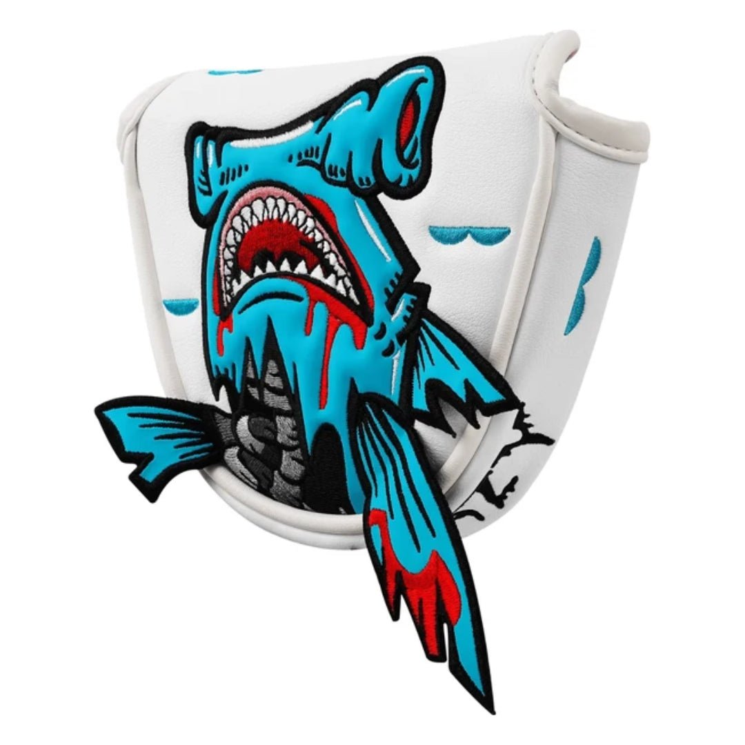 WHITE MONSTER FISH MALLET PUTTER HEADCOVER - Funky HeadcoversWHITE MONSTER FISH MALLET PUTTER HEADCOVERFunky HeadcoversFunky Headcovers6011004WHITE MONSTER FISH MALLET PUTTER HEADCOVER