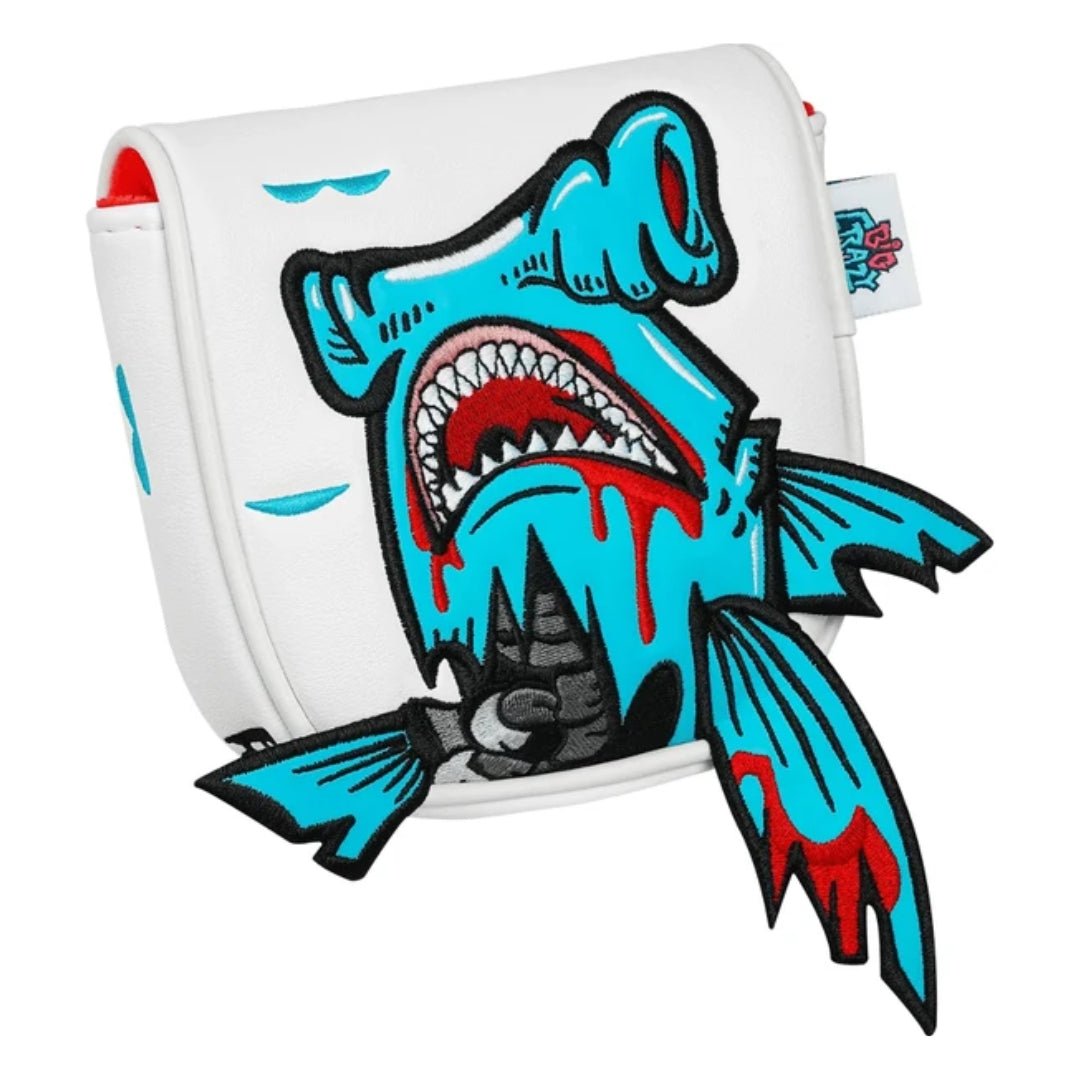 WHITE MONSTER FISH SQUARE PUTTER HEADCOVER - Funky HeadcoversWHITE MONSTER FISH SQUARE PUTTER HEADCOVERFunky HeadcoversFunky Headcovers6011005WHITE MONSTER FISH SQUARE PUTTER HEADCOVER