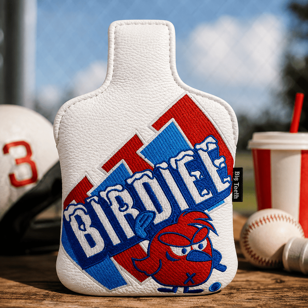 WHITE PU BIRD MILKSHAKE PUTTER GOLF HEAD COVER SQUARE/BLADE - Funky HeadcoversWHITE PU BIRD MILKSHAKE PUTTER GOLF HEAD COVER SQUARE/BLADEFunky HeadcoversFunky Headcovers6014196BLADEWHITE PU BIRD MILKSHAKE PUTTER GOLF HEAD COVER SQUARE/BLADE
