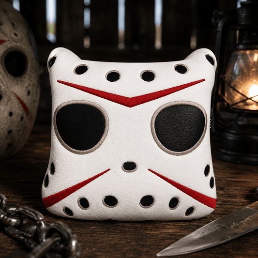 WHITE PU MASK SQUARE PUTTER HEAD COVER - Funky HeadcoversWHITE PU MASK SQUARE PUTTER HEAD COVERFunky HeadcoversFunky Headcovers6007980WHITE PU MASK SQUARE PUTTER HEAD COVER