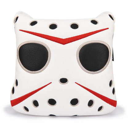 WHITE PU MASK SQUARE PUTTER HEAD COVER - Funky HeadcoversWHITE PU MASK SQUARE PUTTER HEAD COVERFunky HeadcoversFunky Headcovers6007980WHITE PU MASK SQUARE PUTTER HEAD COVER