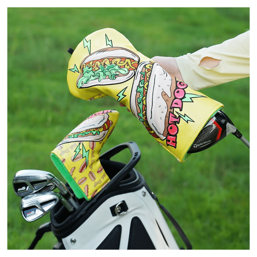 YELLOW HOT DOG GOLF DRIVER HEADCOVER - Funky HeadcoversYELLOW HOT DOG GOLF DRIVER HEADCOVERFunky HeadcoversFunky Headcovers6013274YELLOW HOT DOG GOLF DRIVER HEADCOVER