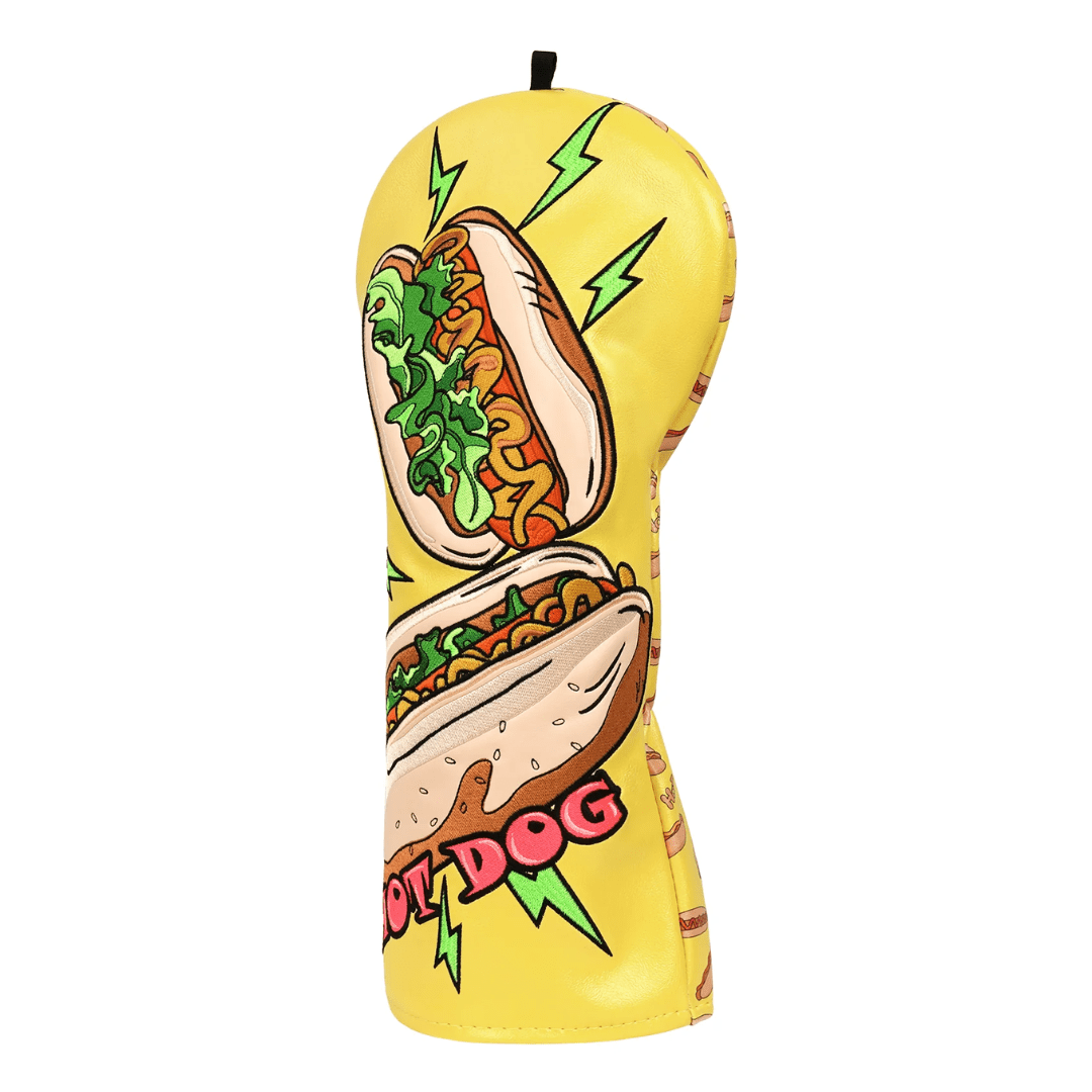YELLOW HOT DOG GOLF DRIVER HEADCOVER - Funky HeadcoversYELLOW HOT DOG GOLF DRIVER HEADCOVERFunky HeadcoversFunky Headcovers6013274YELLOW HOT DOG GOLF DRIVER HEADCOVER
