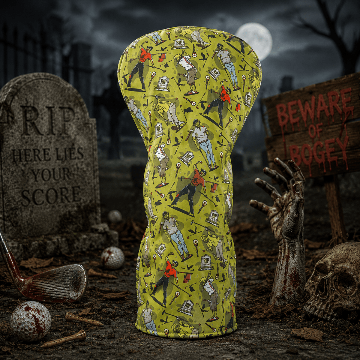 ZOMBIE GOLFER DRIVER HEAD COVER - Funky HeadcoversZOMBIE GOLFER DRIVER HEAD COVERFunky HeadcoversFunky Headcovers8300266ZOMBIE GOLFER DRIVER HEAD COVER
